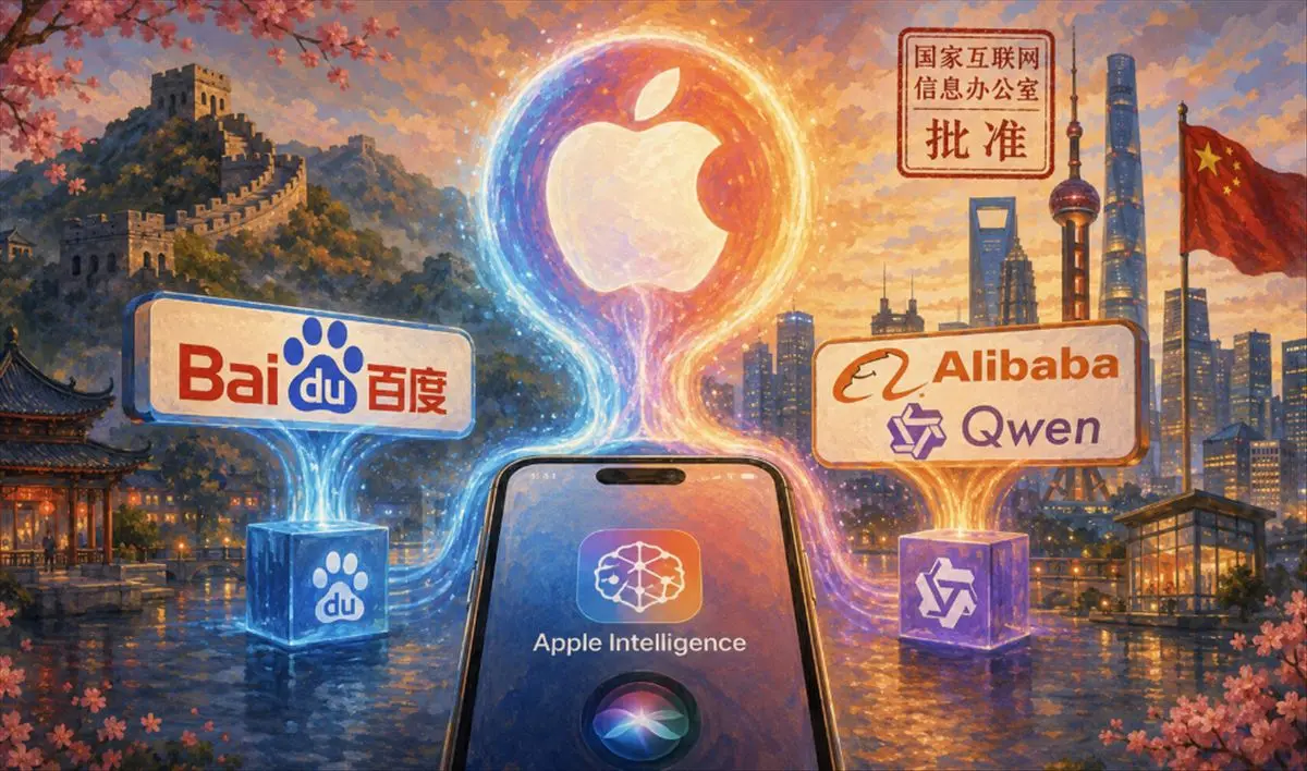 تصویر مرتبط با خبر: Apple Intelligence llega a China con aprobación regulatoria: Baidu y Alibaba serán los modelos detrás de Siri en el país