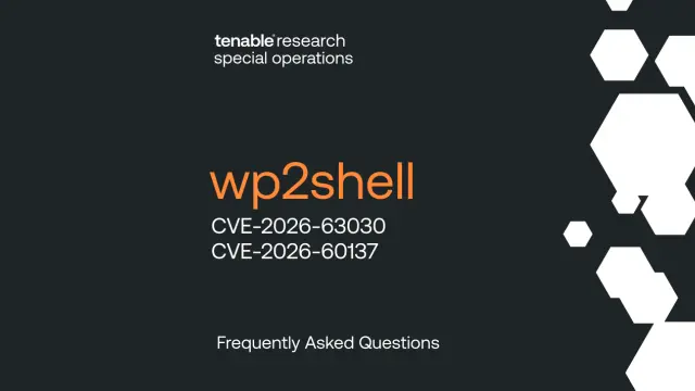تصویر مرتبط با خبر: wp2shell: WordPress Core Pre-Auth RCE FAQ | Tenable®