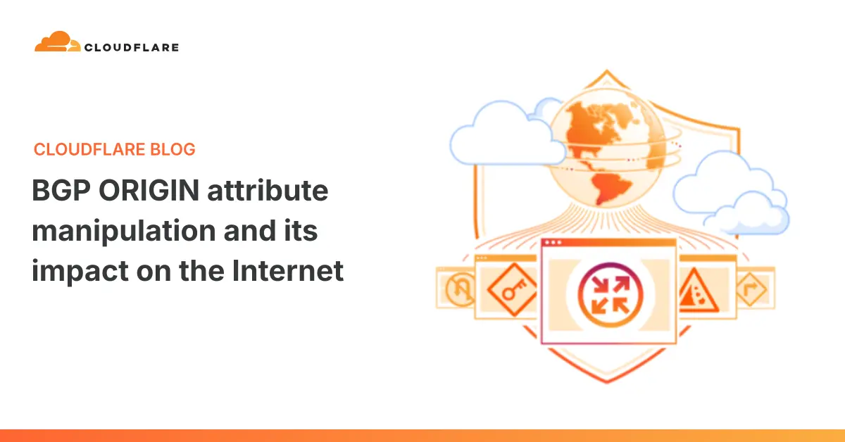 تصویر مرتبط با خبر: BGP ORIGIN attribute manipulation and its impact on the Internet