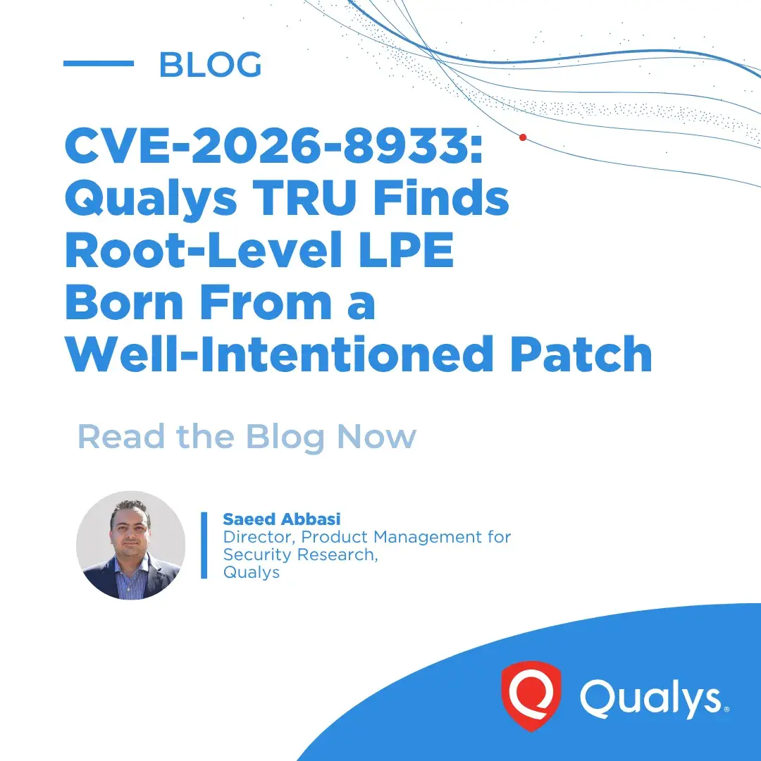 تصویر مرتبط با خبر: CVE-2026-8933: Local Privilege Escalation in Ubuntu snap-confine | Qualys