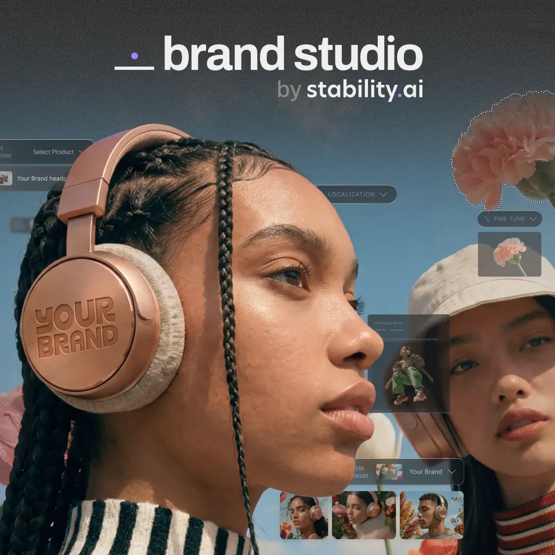 تصویر مرتبط با خبر: Brand Studio by Stability AI: Creative production platform for brands — Stability AI