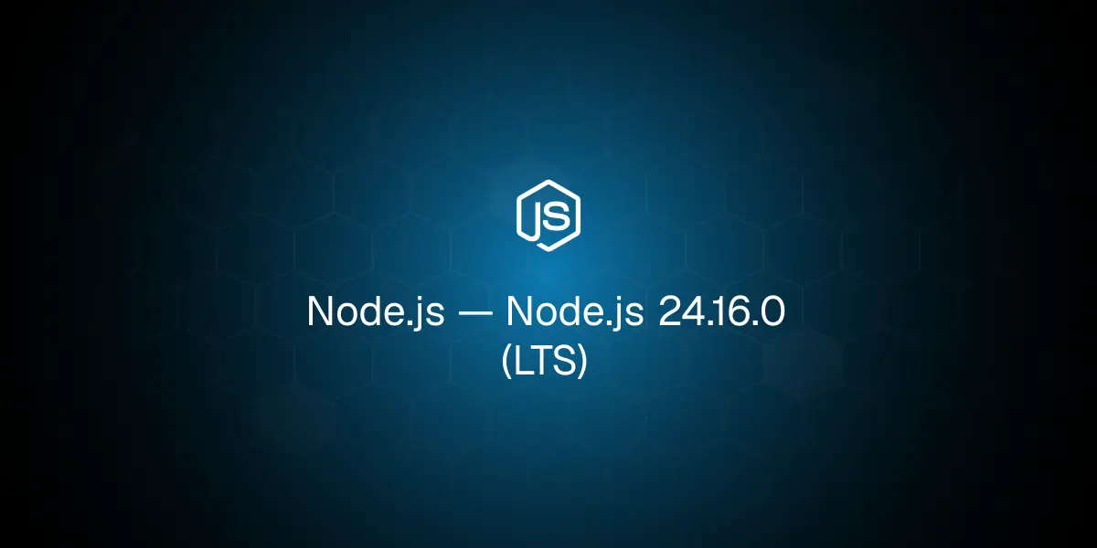 The Node.js Hexagon Logo
