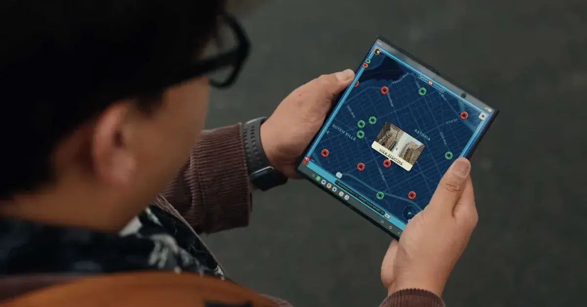 تصویر مرتبط با خبر: Samsung teases Galaxy Z Fold 8's 'new shape' in Spider-Man: Brand New Day ad [Video]