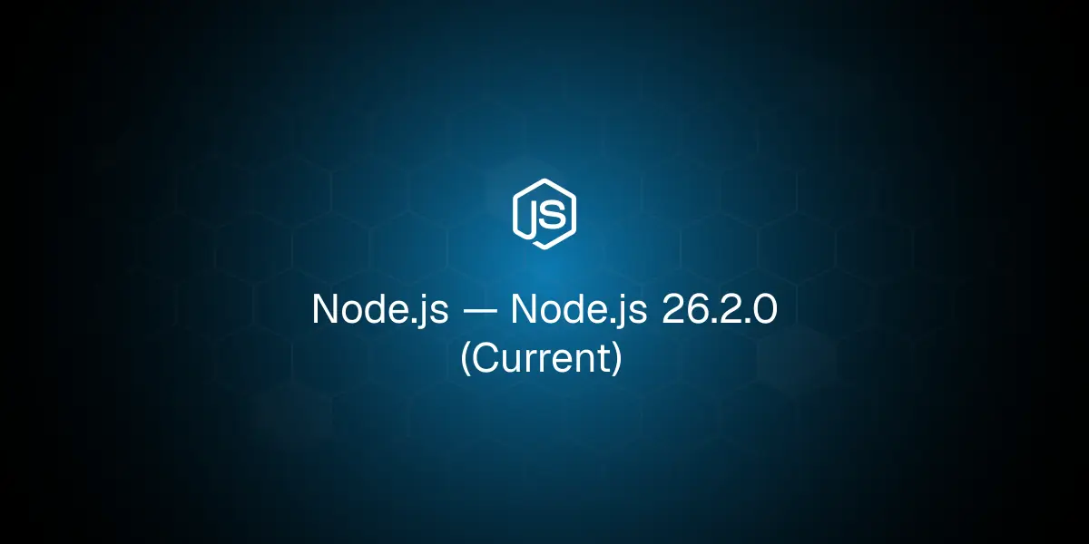 The Node.js Hexagon Logo