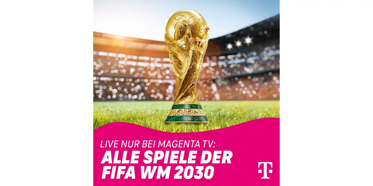 تصویر مرتبط با خبر: Nächster TV-Coup: Telekom erwirbt Medienrechte an der FIFA WM 2030