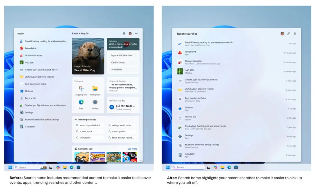 Windows 11 remet enfin de l’ordre dans sa recherche