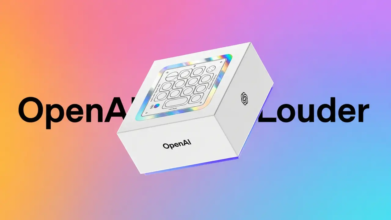 Work Louder y OpenAI presentan un teclado para controlar los agentes de IA de Codex.