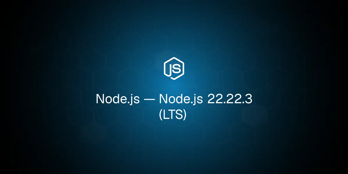 The Node.js Hexagon Logo