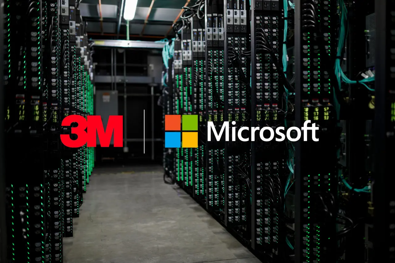 تصویر مرتبط با خبر: 3M and Microsoft announce strategic partnership to advance AI data center infrastructure and enterprise transformation - Source