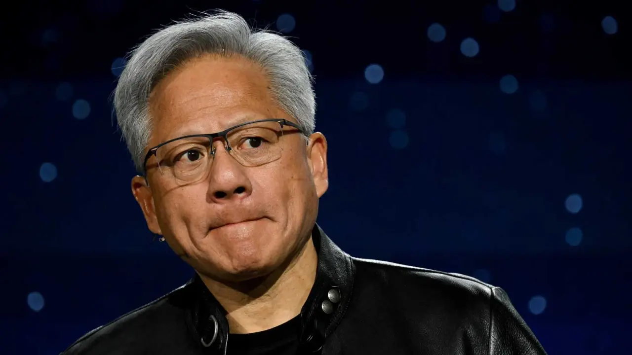 Jensen Huang looking concerned.