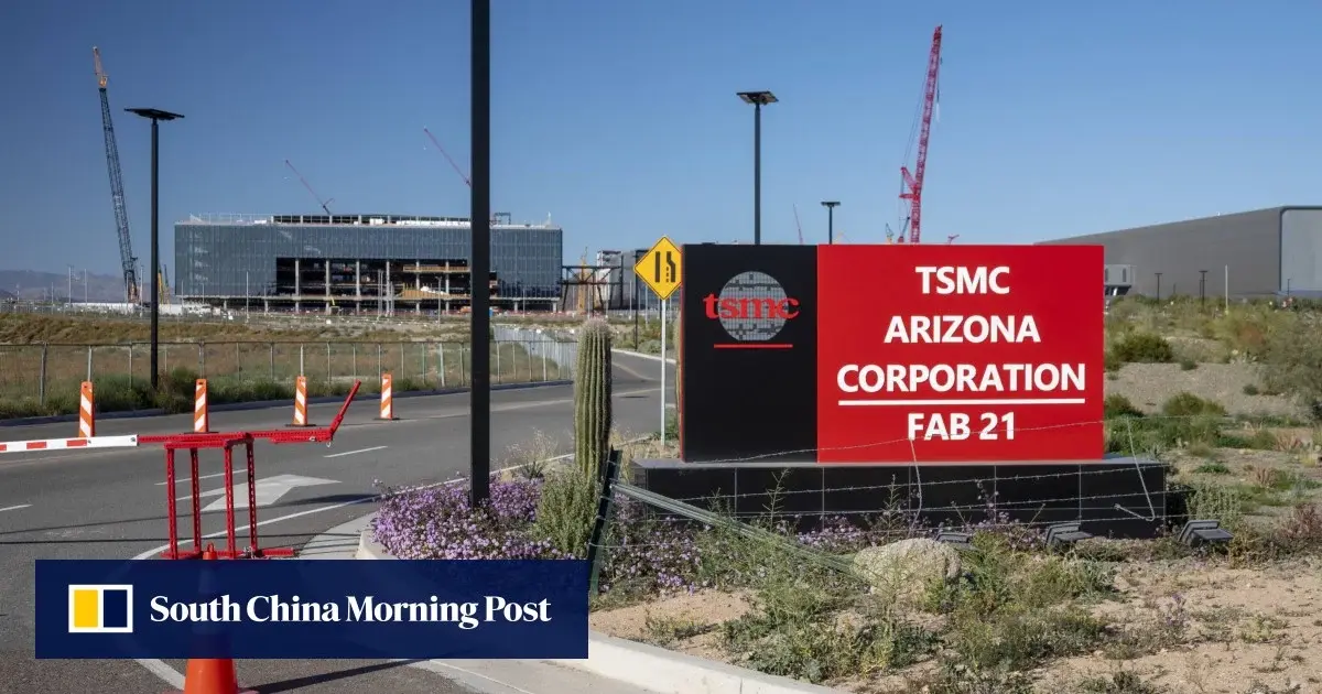 تصویر مرتبط با خبر: TSMC pledges extra US$100b for Arizona fab expansion amid soaring AI chip demand