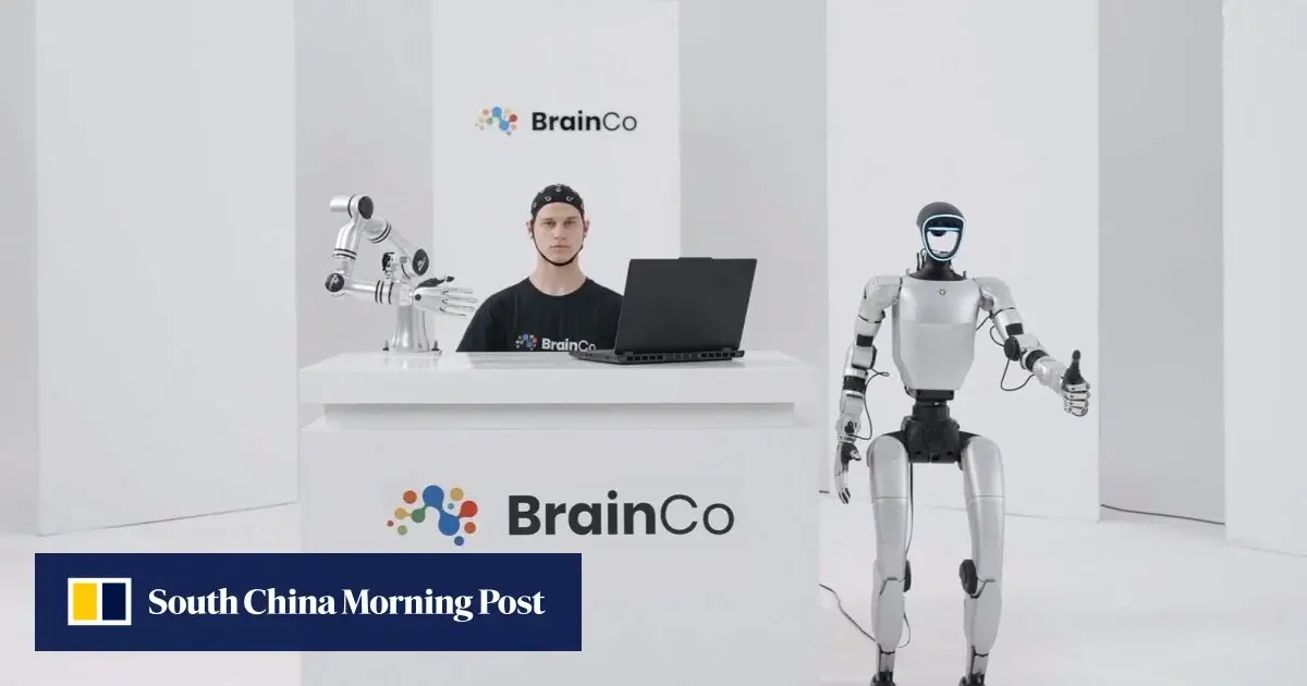 تصویر مرتبط با خبر: BrainCo claims mind-to-robot link at China’s World AI Conference