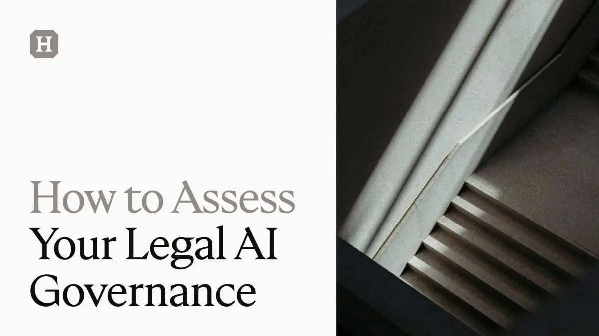 Assess Legal AI Governance