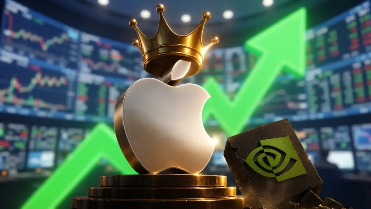 تصویر مرتبط با خبر: بعد عام من هيمنة NVIDIA | آبل تصبح الشركة الأعلى قيمة سوقية في العالم