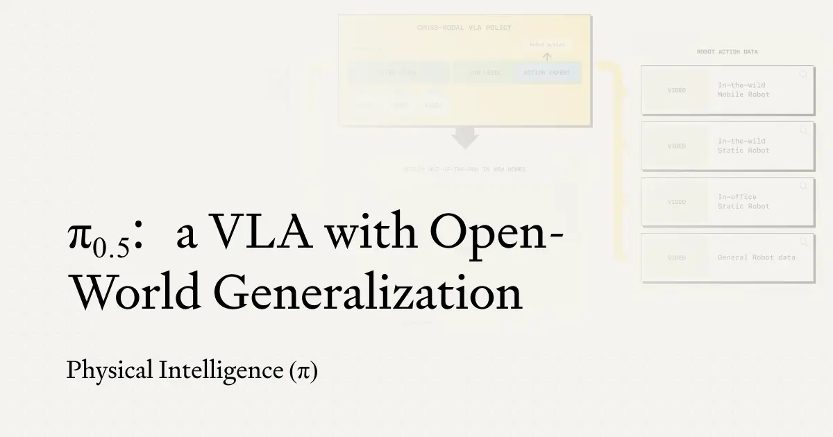 A VLA with Open-World Generalization