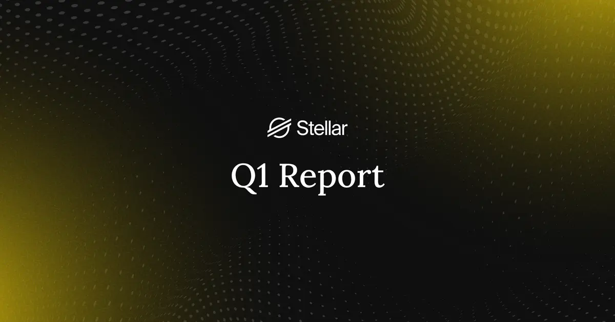 تصویر مرتبط با خبر: Stellar | Q1 2026: Execution at network scale