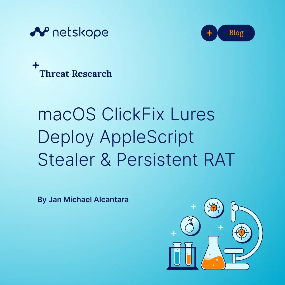 تصویر مرتبط با خبر: macOS ClickFix Lures Deploy AppleScript Stealer & Persistent RAT