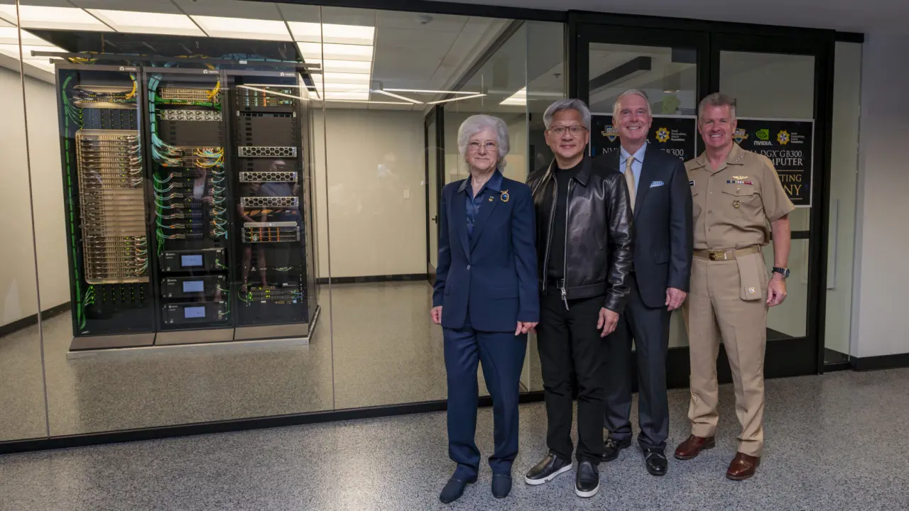 تصویر مرتبط با خبر: NVIDIA AI Supercomputer Comes Online at Naval Postgraduate School